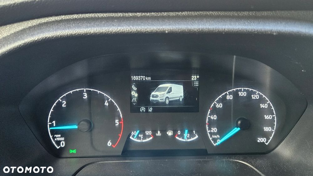 Ford Transit 2,0TDCI 130KM L2H2 Sredni 169t.km. Polift Led Klima Webasto Kamera Duży Wyświetlacz Parktronik Hak Super Stan Klima - 17