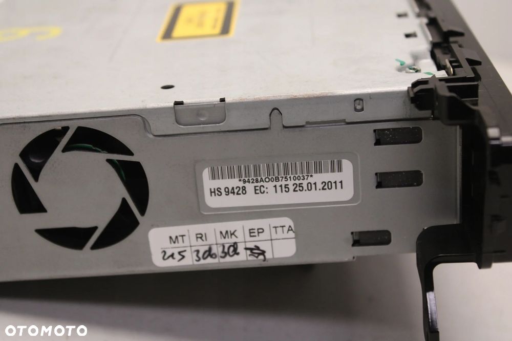 AUDI A7 C7 4G 10R- RADIO RADIOODTWARZACZ NAWIGACJA CZYTNIK PANEL 4G0035670B - 7