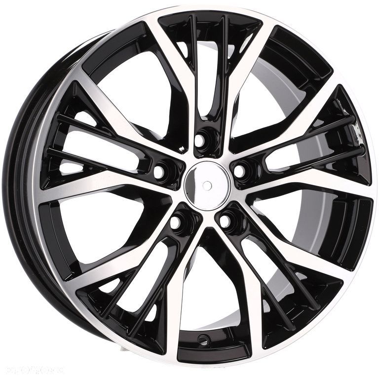 4x Felgi 17 m.in. do VW Caddy Crosstouran Golf Alltrack GTI Sportsvan Passat Tiguan - BK713 - 8