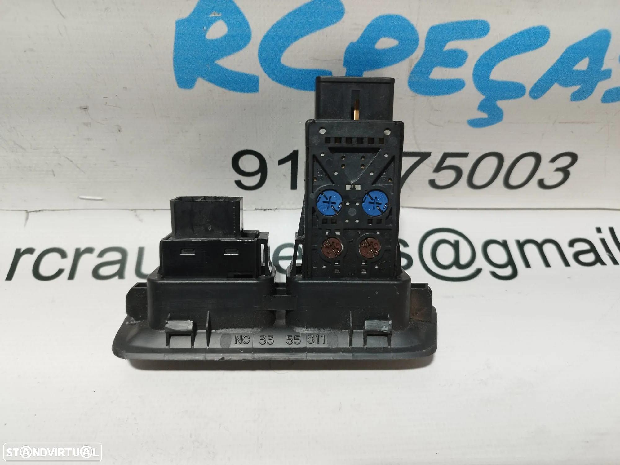 .INTERRUPTOR SWITCH AJUSTE LUZES AQUECIMENTO BANCOS MAZDA MX-5 NB NC3355511 - 4