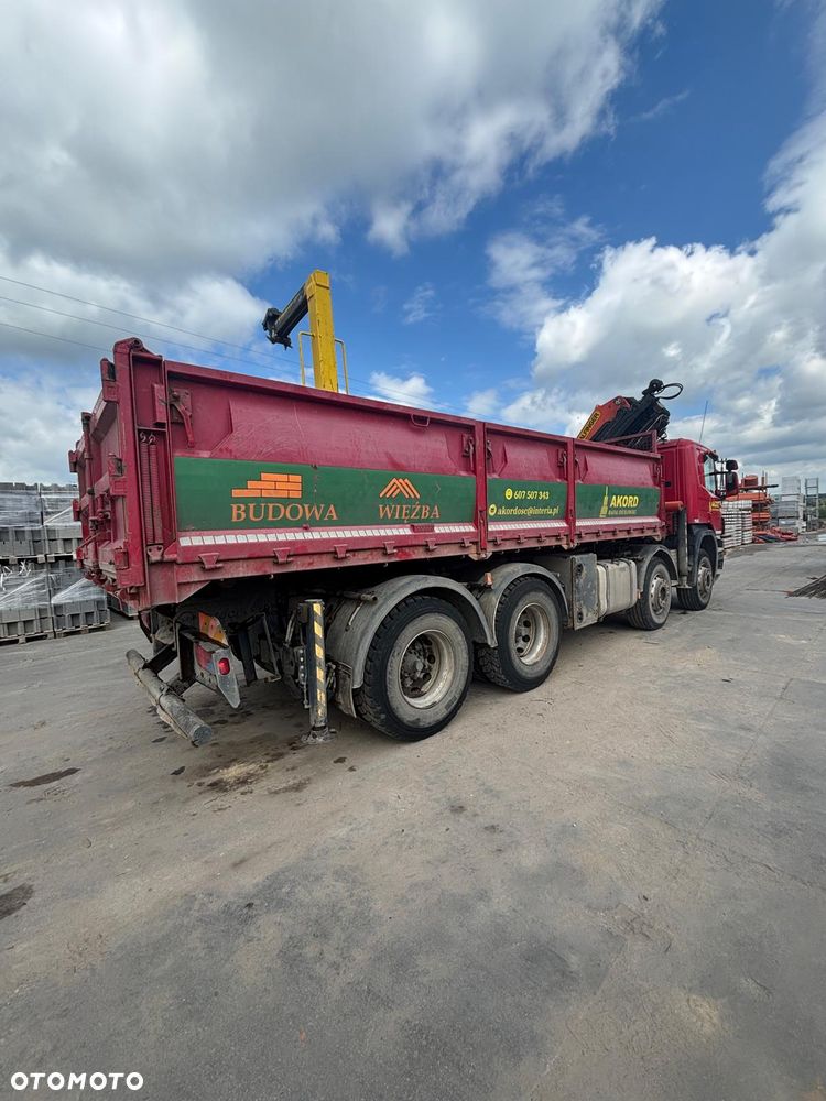 Scania P400 * WYWROTKA 6,20 + HDS PALFINGER PK 27001 * 8X4 - 3