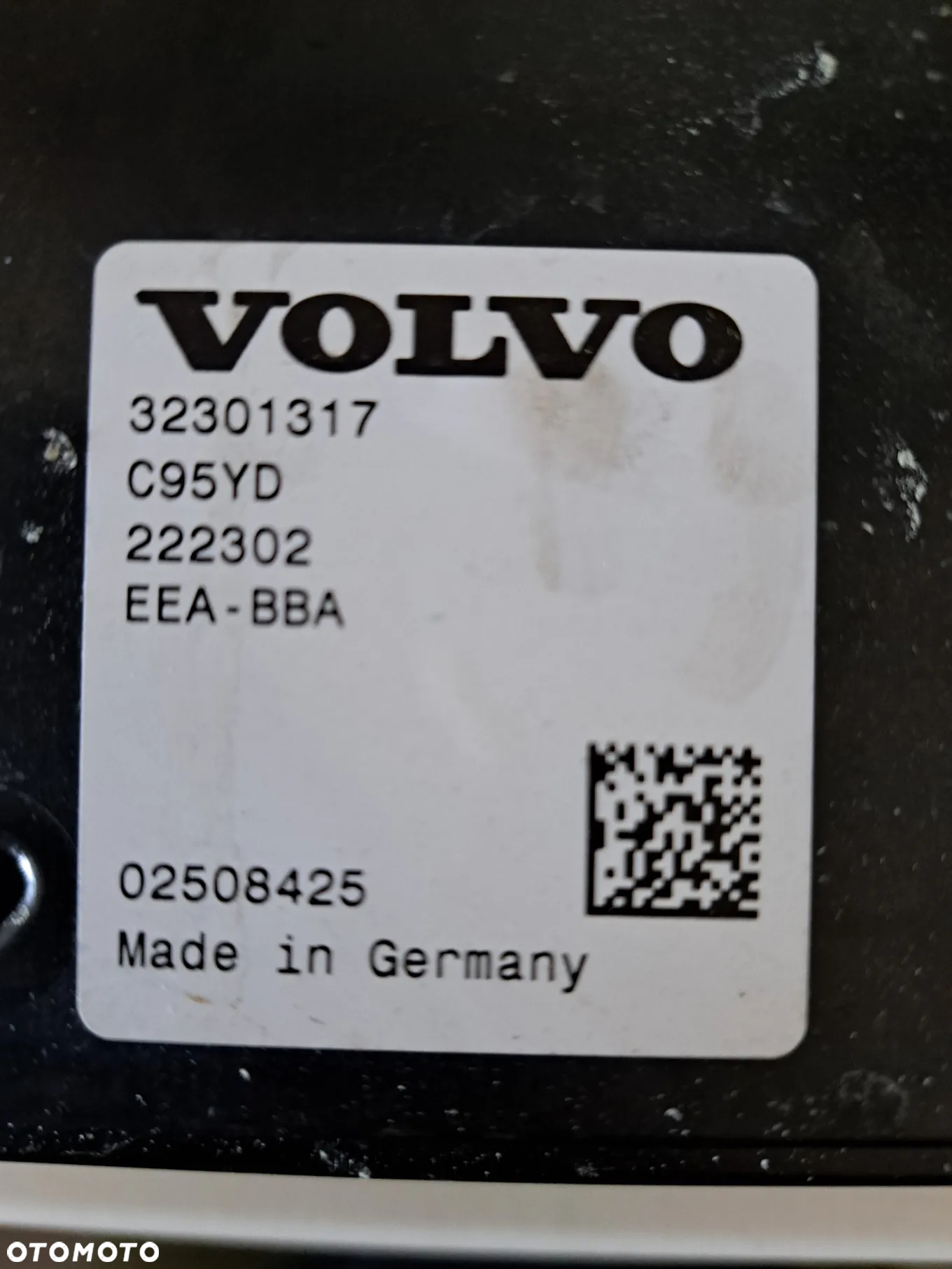 FALOWNIK KONWENTER VOLVO XC60 XC40 32301317 - 5