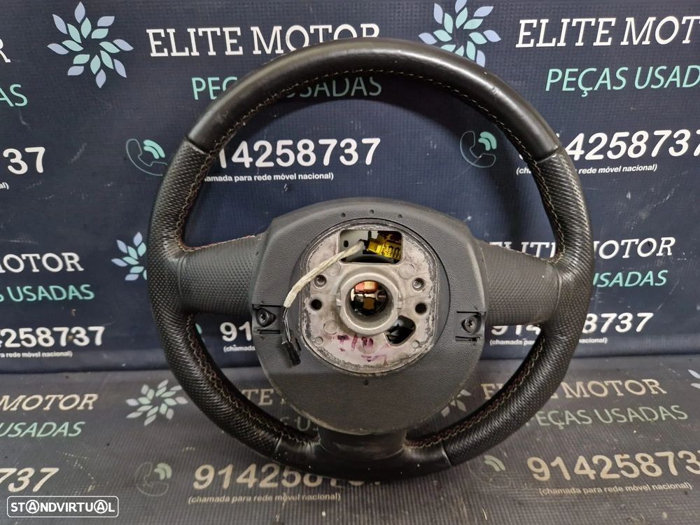 Volante usado pele com airbag AUDI A6 C6 S-LINE - 5