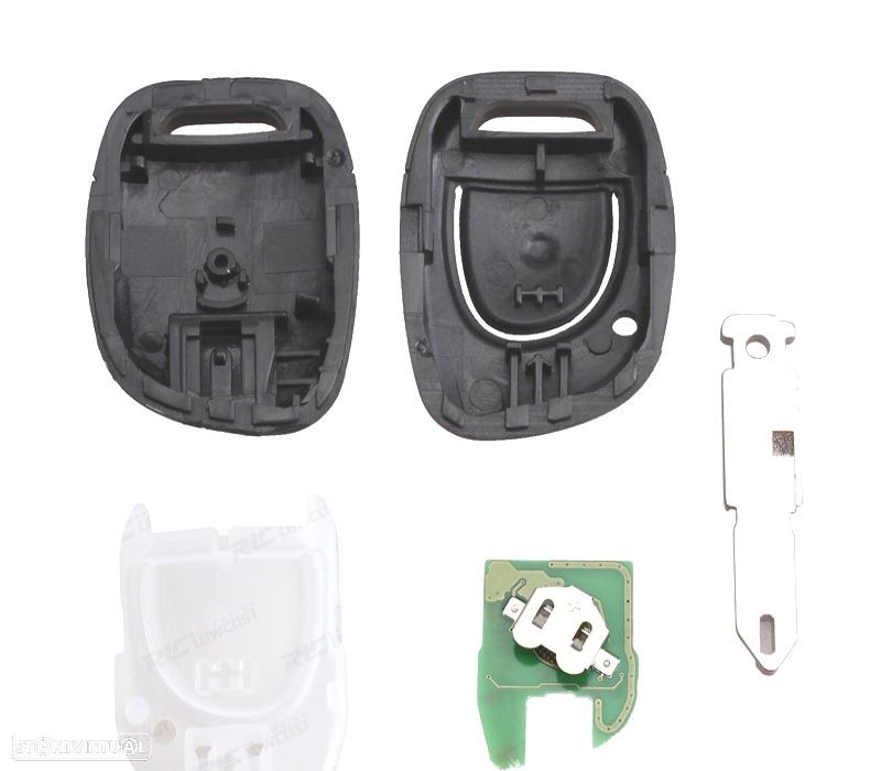 CHAVES COMPLETA PARA RENAULT TWINGO CLIO MASTER KANGOO - 4
