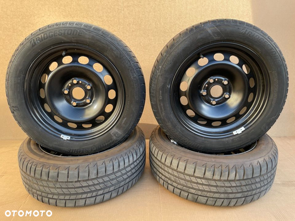 Felgi koła 16 AUDI VW SEAT 5x112 ET40 opony letnie 205/55/16 Bridgestone 6mm