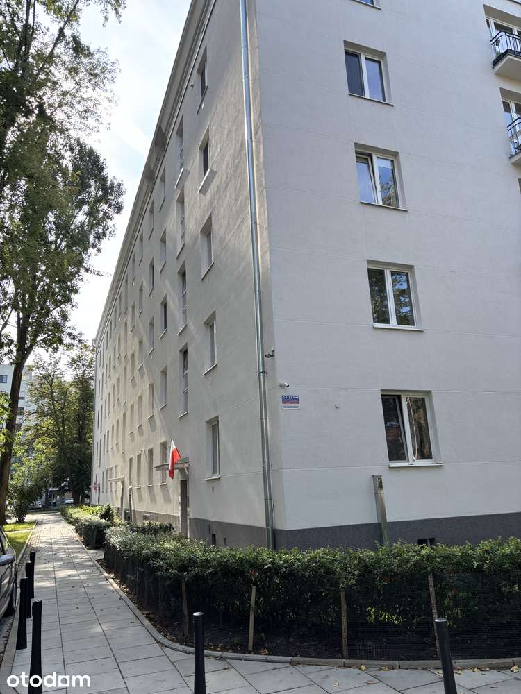 Saska Kępa | Odnowione | Klimatyzacja | 2 pokoje | Garderoba | Balkon