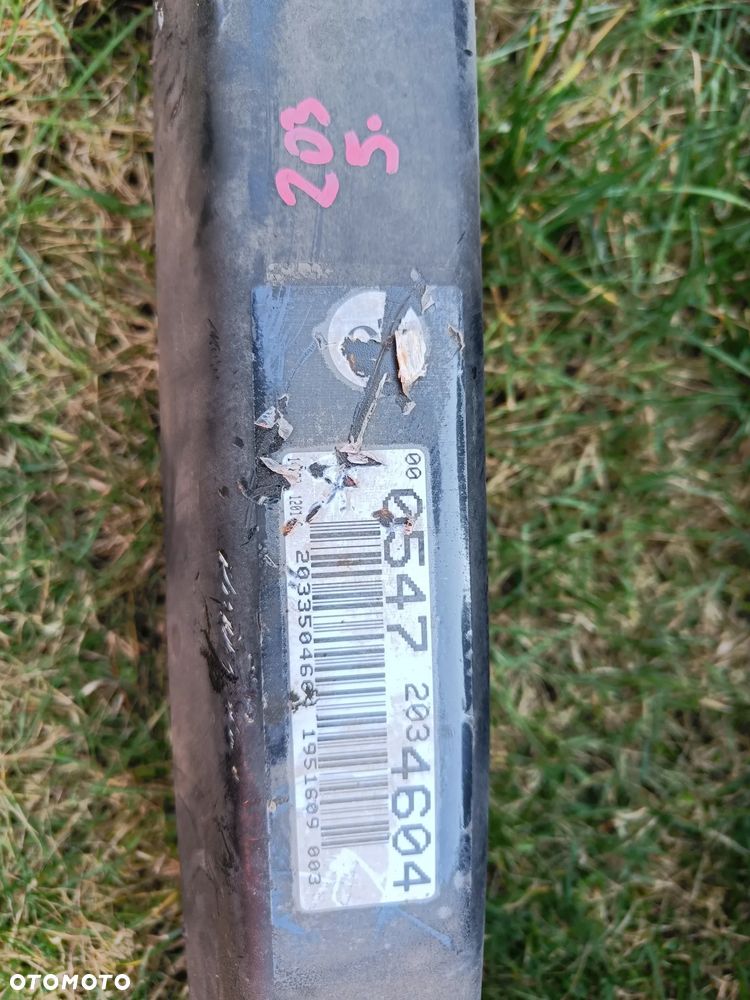 MERCEDES W203 W209 CLK NIE ZGNITE SANKI TYLNE Tył ŁAWA WÓZEK kołyska belka 2033504604 - 4