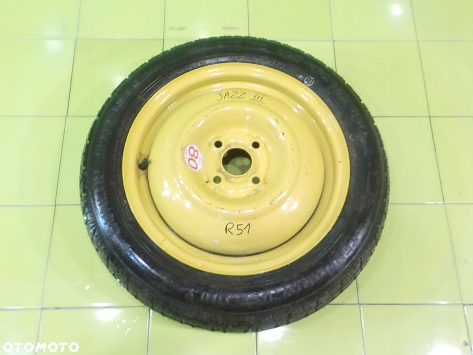 HONDA JAZZ III kolo dojazdowe 135/80/15 4x100 - 1