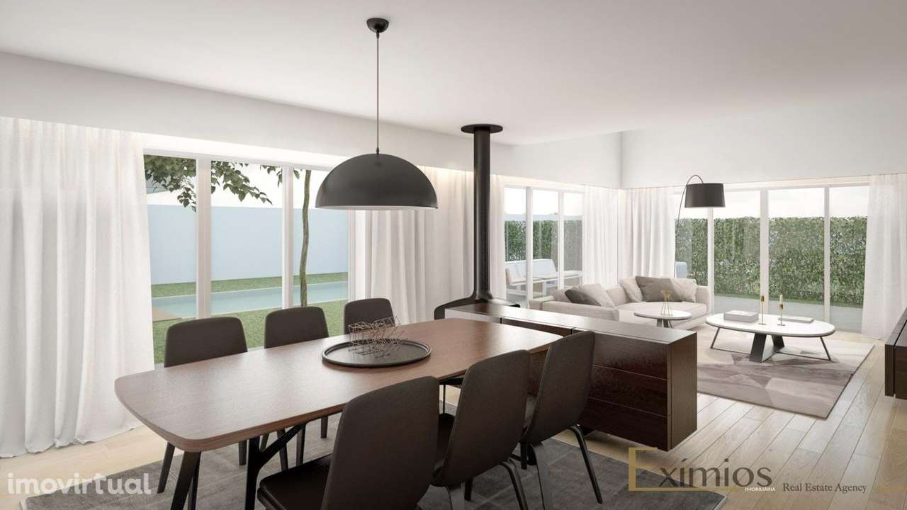 Moradias T4 em construção em Touguinhó, Vila do Conde - Grande imagem: 5/12