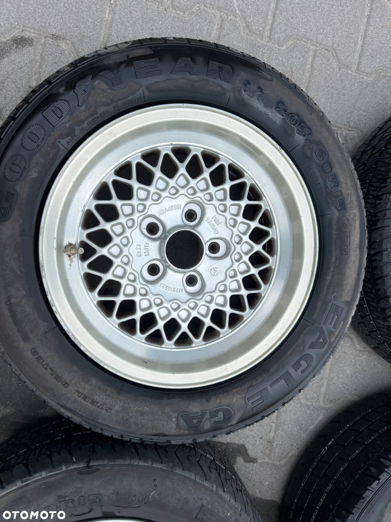 Zabytkowe koła Mercedes Mahle 15'' dziewicze !! - 3