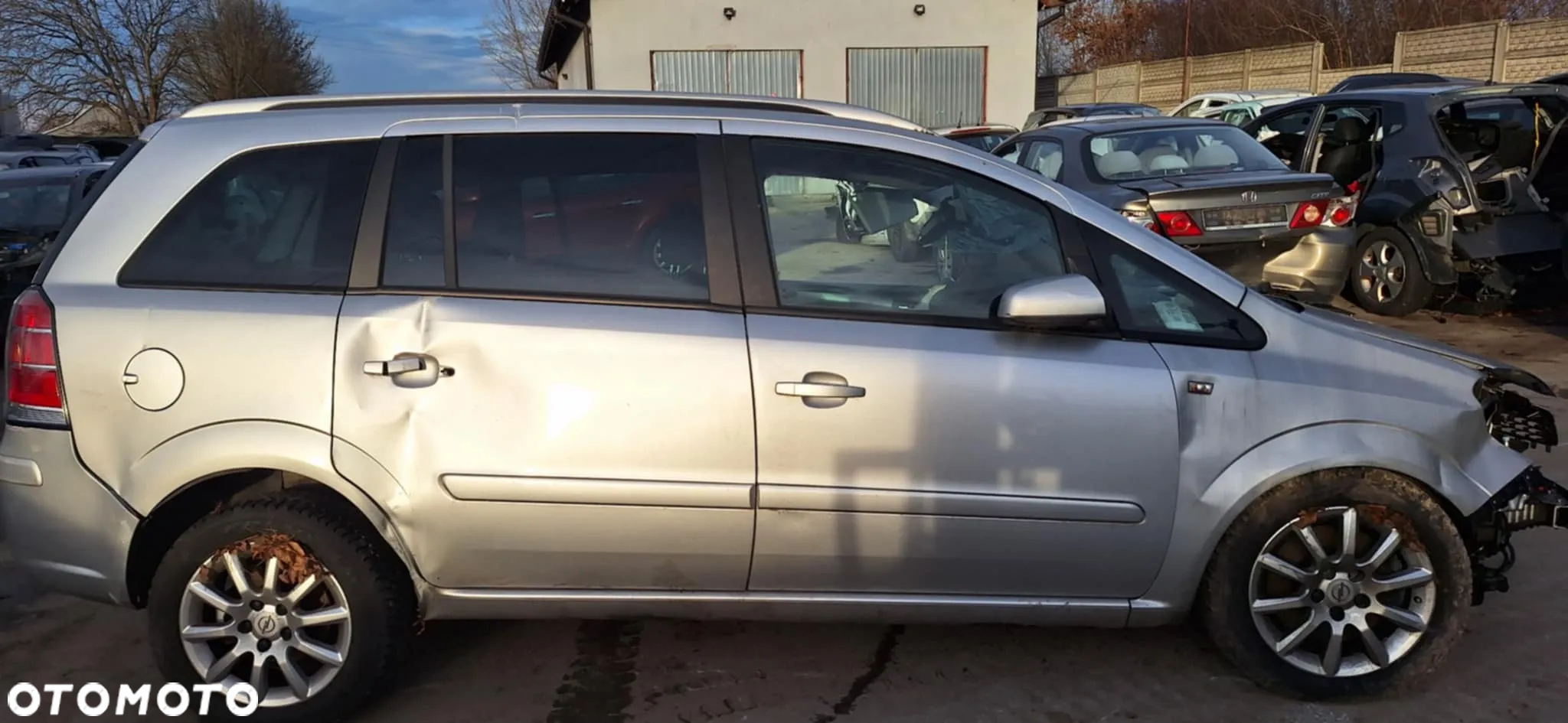 OPEL ZAFIRA B mechanizm silnik wycieraczek przód - 3