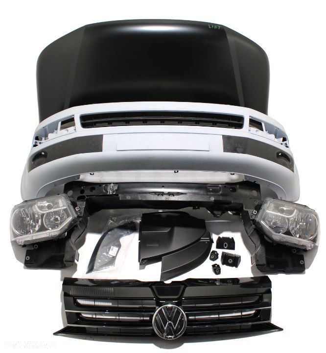 VW T5 VW T5 LIFT ZESTAW CZĘŚCI DO PRZERÓBKI ZA VW T5 NA VW T5 LIFT - 1