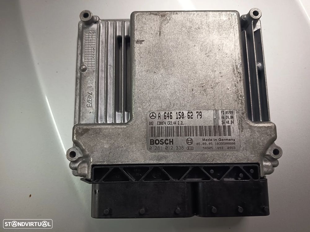 Centralina Motor Mercedes W203 150cv Ref: A6461506279 - 1