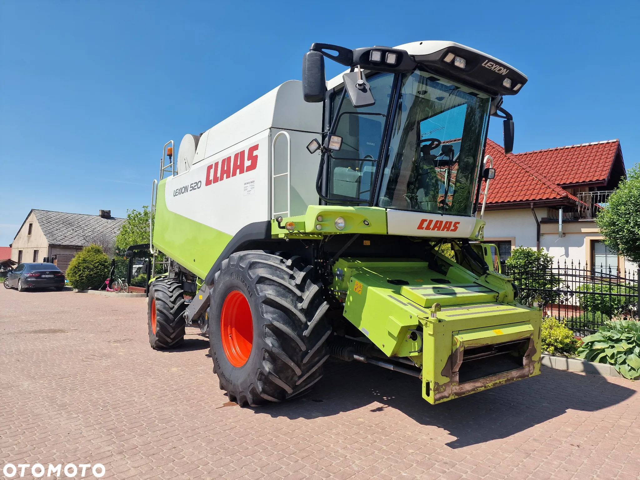 Claas Lexion 520, 5.4m, 2005r. - 4