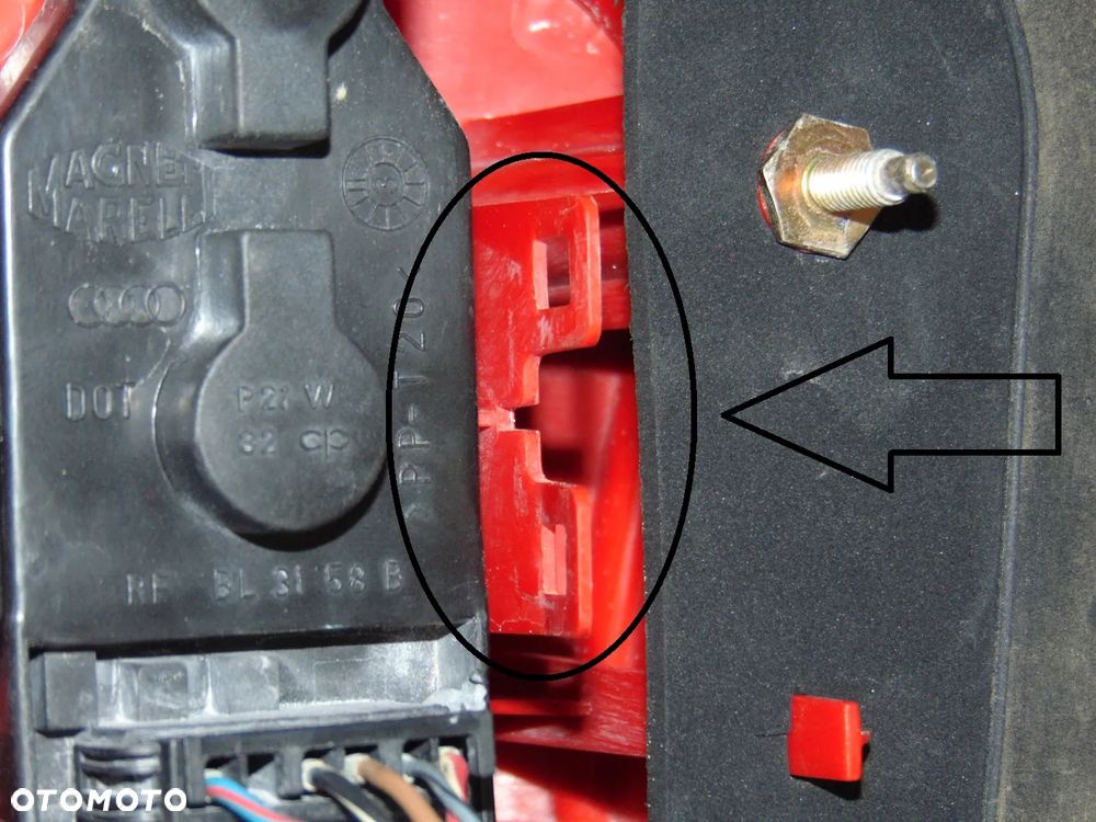 ORYGINAŁ lampa tylna tył lewa prawa Audi A6 C5 FL lift Avant kombi 01-05r EUROPA - 12