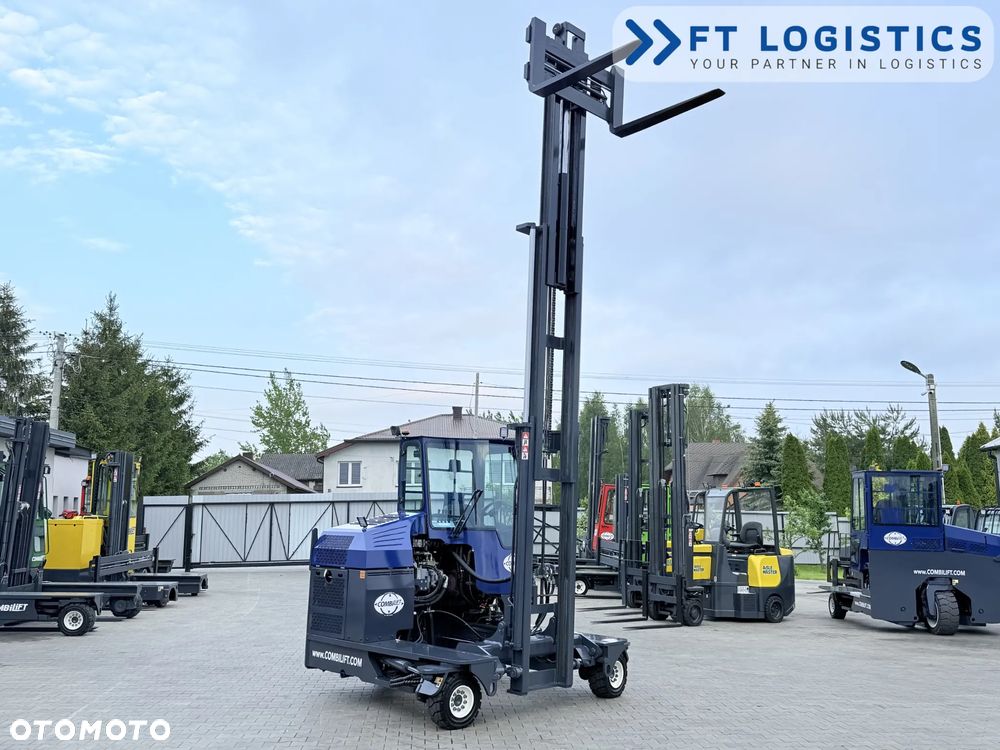 Combilift WÓZEK CZTEROKIERUNKOWY - WIELOKIERUNKOWY | COMBILIFT C4000S | GAS | TRIPLEX 5550MM | POZYCJONER WIDEŁ | WOLNY SKOK | NOWE OPONY | PO SERWISIE | STAN IDEALNY | Szeroka oferta wózków czterokierunkowych i bocznych, dopasowanych do różnorodnych potrzeb i zastosowań - 35