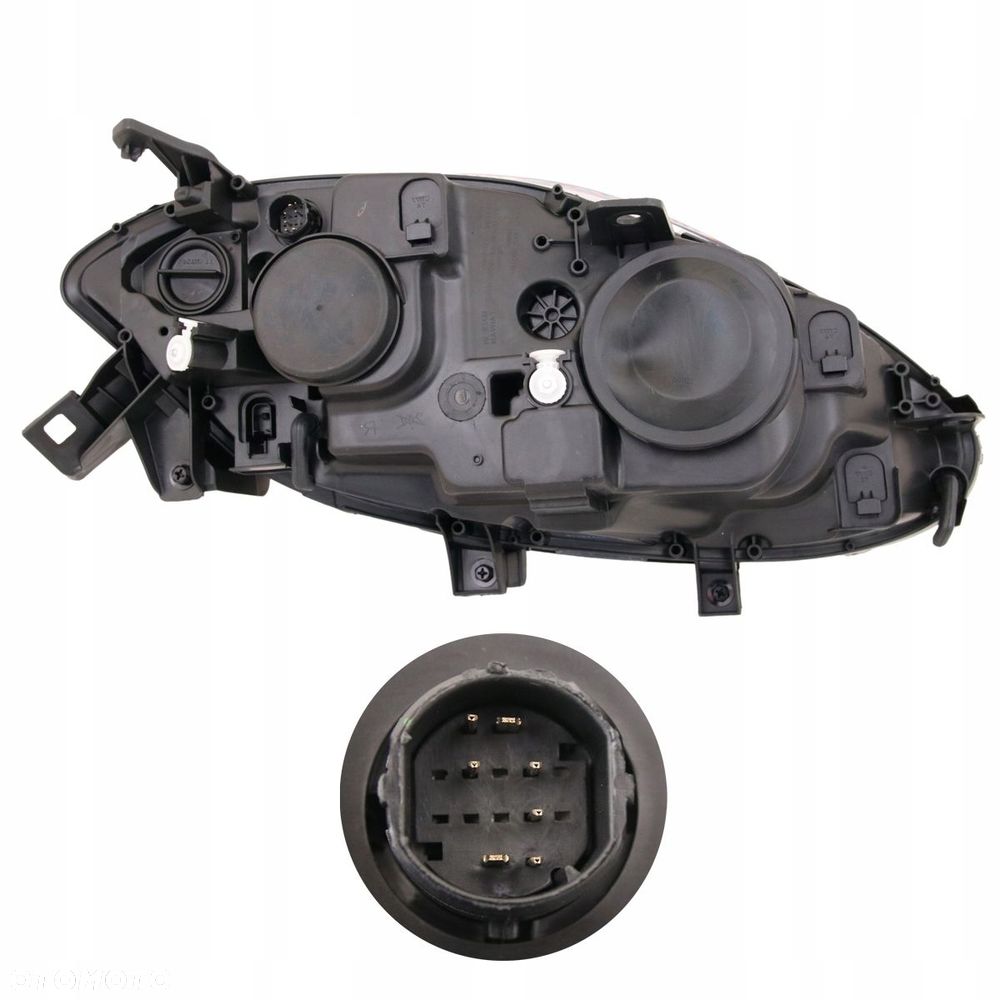 Reflektor Lampa Chrom Tyc Soczewka Fiat Bravo II 2 2007-2014 L - 2