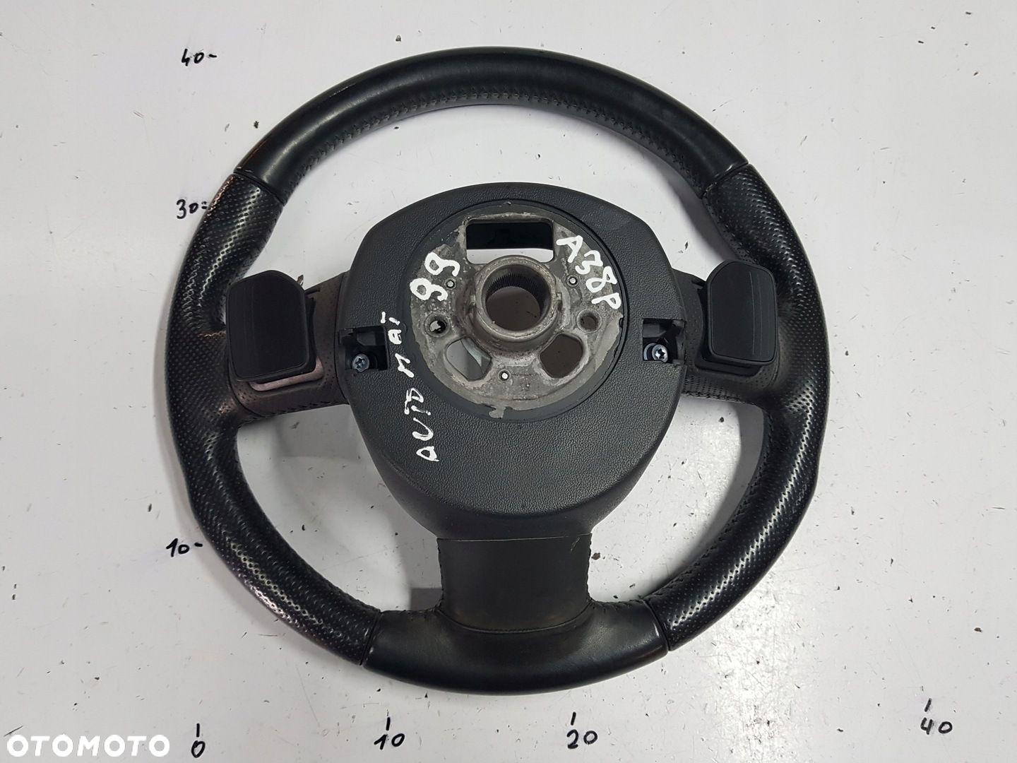 AUDI A3 8P LIFT 08-12r S-LINE KIEROWNICA SKÓRZANA AUTOMAT - 11