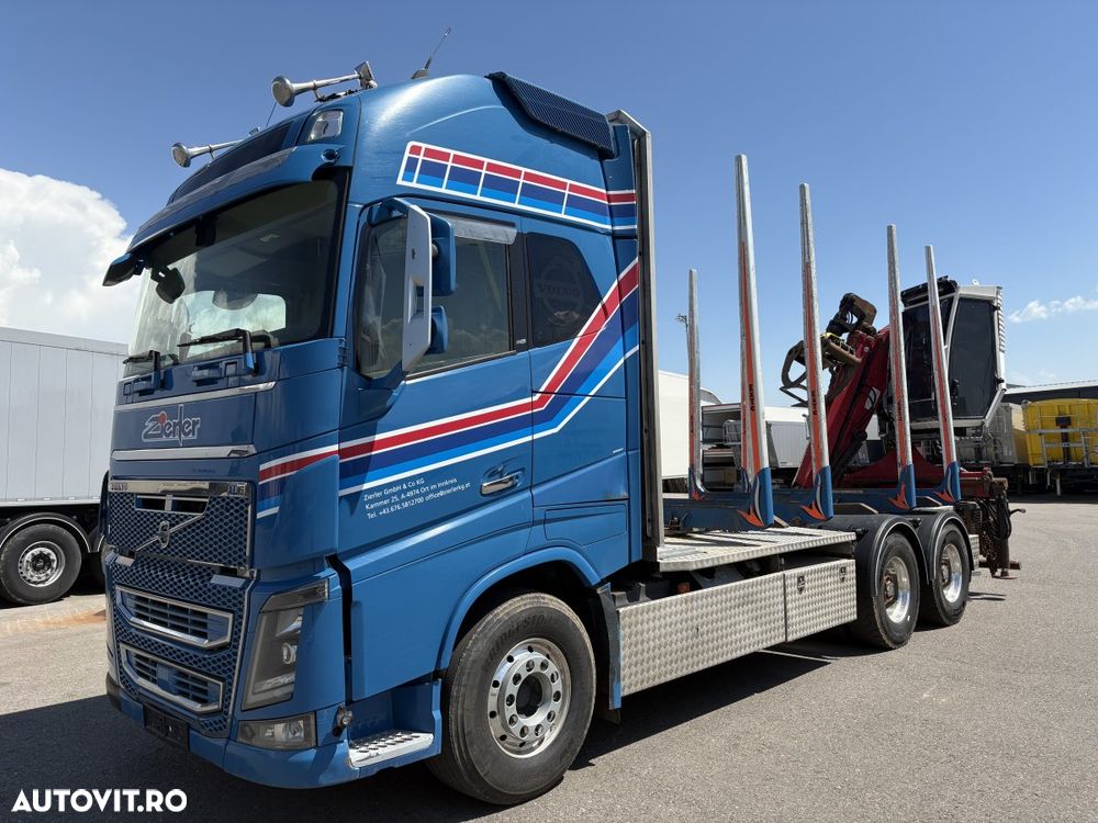 Volvo FH16.750, 6x4,Macara Penz 12Z950, Retarder, factura externa - 1