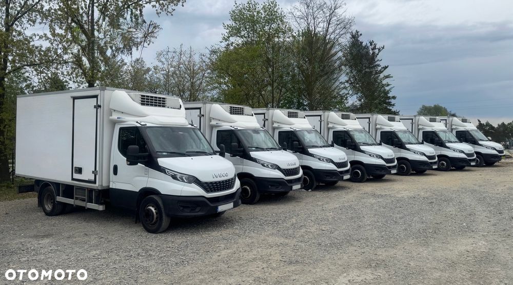 Iveco Daily‼️72C18‼️2021r 3.0 HI-MATIC Chłodnia/Mroźnia zakres -32C THERMO KING V-500 MAX Źródło Zasilania 400V Grube Ściany/Podłoga Przegroda komorowa‼️ Full LED na bliźniaku Salon Polska DMC7200kg - 4