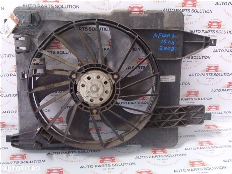 electroventilator radiator renault megane 2 1.5 dci fab 2008 - 1
