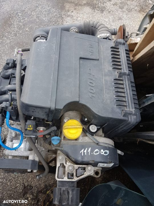 Motor Fiat 1.4 benzina 500 Panda 110mii km electromotor alternator compresor AC si alte piese - 4