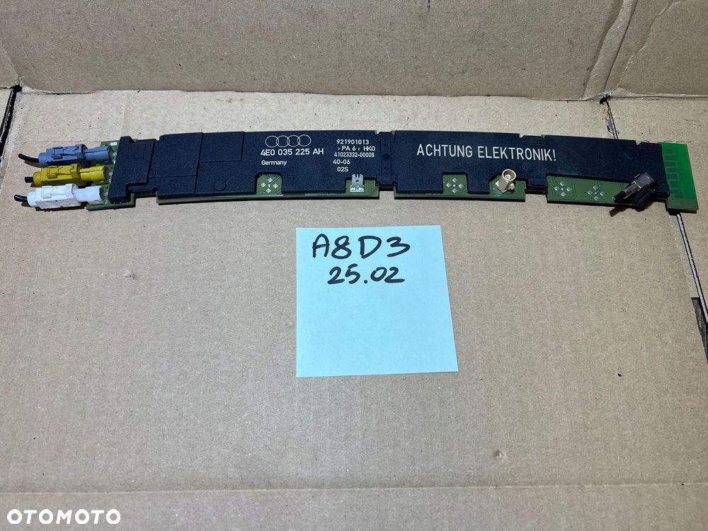 AUDI A8 D3 ANTENA WZMACNIACZ ANTENOWY 4E0035225AH - 1