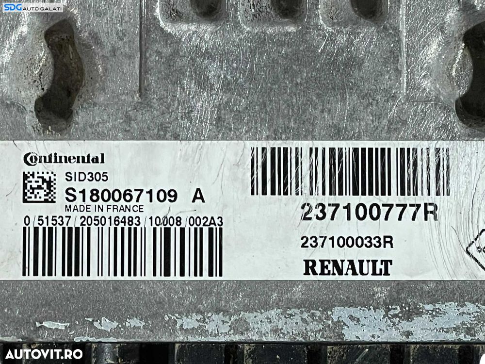 Kit Pornire ECU Calculator Motor UCH Blocator Ax Coloana Volan Cititor Chei Cheie Cartela CIP Imobilizator Renault Megane 3 1.5 DCI 2008 - 2015 Cod 237100777R 237100777 S180067109A S180067109 237100033R 284B13640R [LR0069] [LR0070] - 3