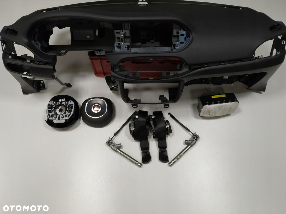 Airbag kierowcy Fiat Tipo deska kokpit pasy pas - 4