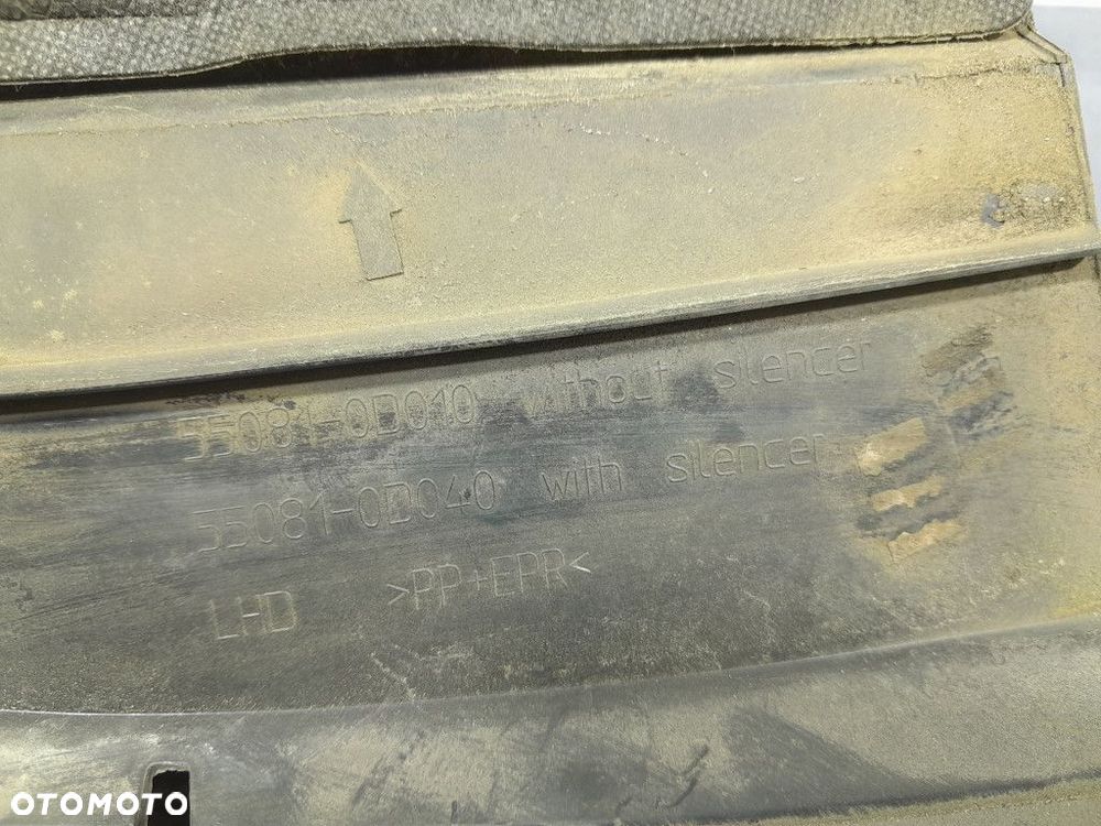 TOYOTA YARIS II KANAŁ WLOT KIEROWNICA POWIETRZA 55081-0D040 - 4