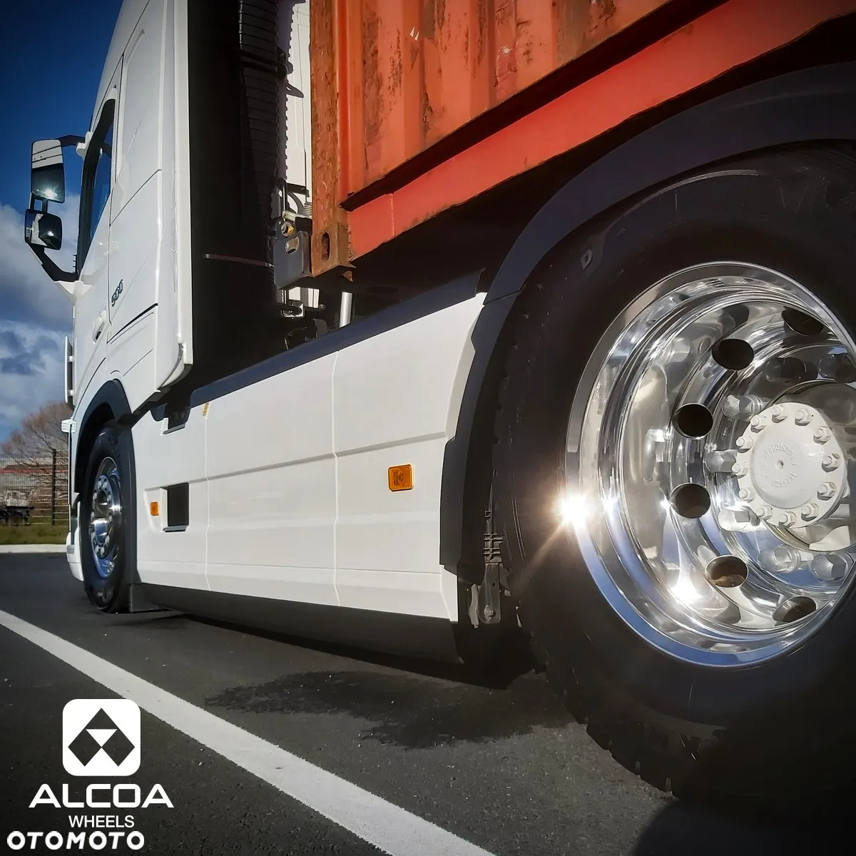 Tył C.S. / Felga ALCOA / 22,5 x 9,00 / ET 154 / LVL ONE / NETTO 1.650,-PLN - 2