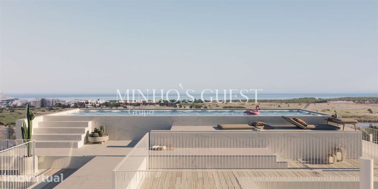 Penthouse T4 em Vilamoura c/ Rooftop e Piscina - Grande imagem: 2/18