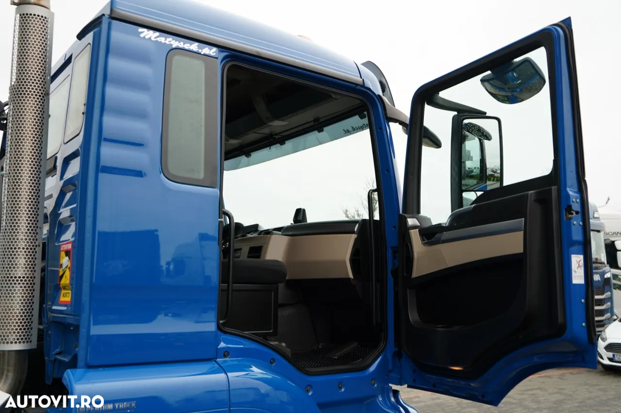 MAN TGS 18.460 / CABINĂ JOSĂ / SISTEM HIDRAULIC / RETARDER / - 33