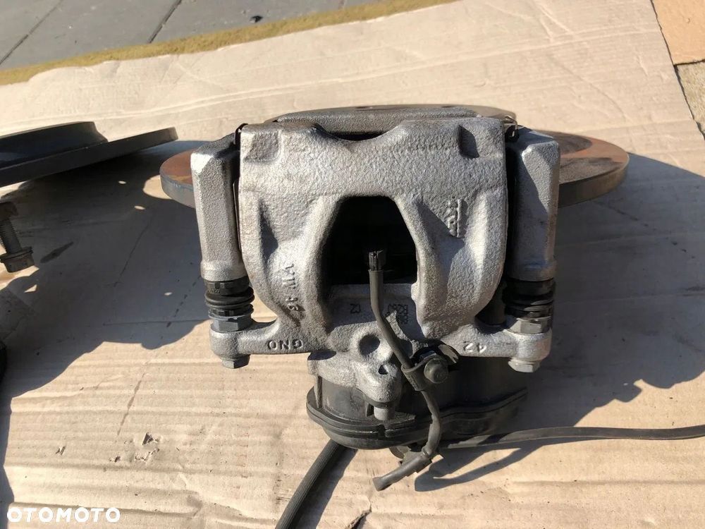 TARCZE HAMULCOWE HAMULCE KOMPLET KLOCKI ZACISKI AUDI A4 S4 B9 - 6