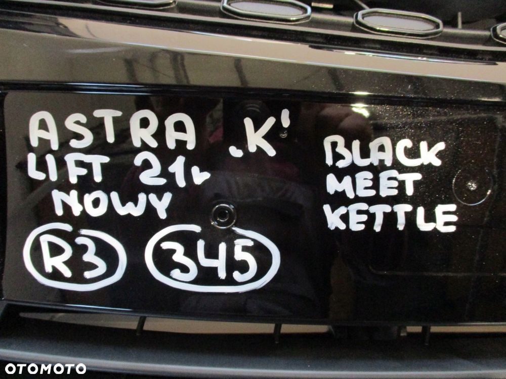 Zderzak OPEL ASTRA K LIFT 21R BLACK MEET KETTLE - 7