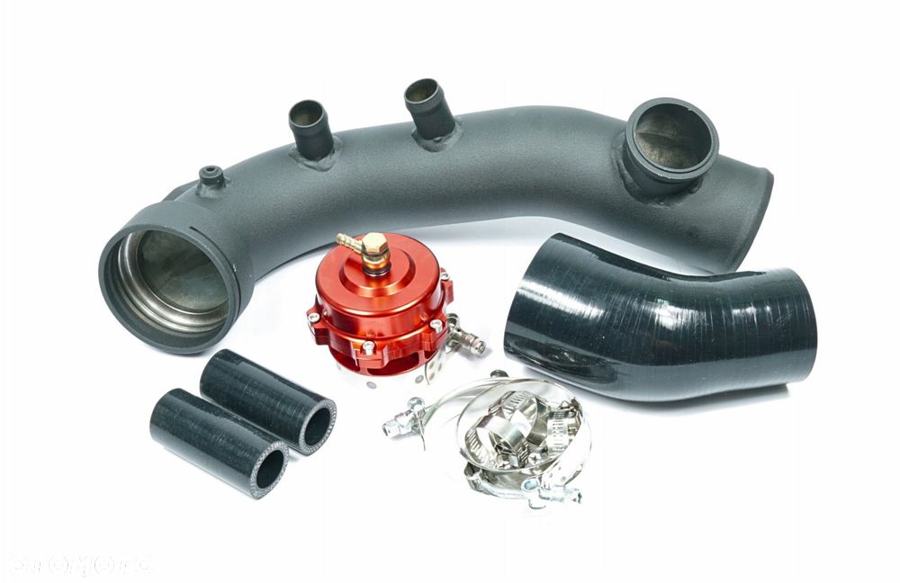Rura dolotowa BMW E90 E92 E93 Charge pipe aluminiowy N54B30 + Blow off - 1