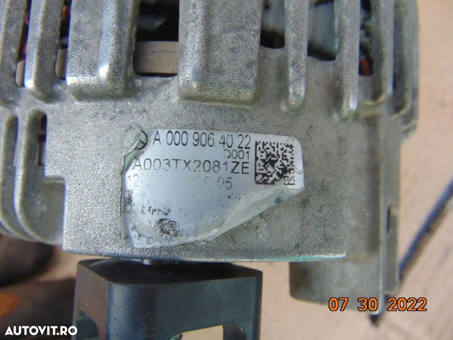 Alternator Mercedes Vito 1.6 w447 v class viano Renault Trafic 1.6 Viv - 3