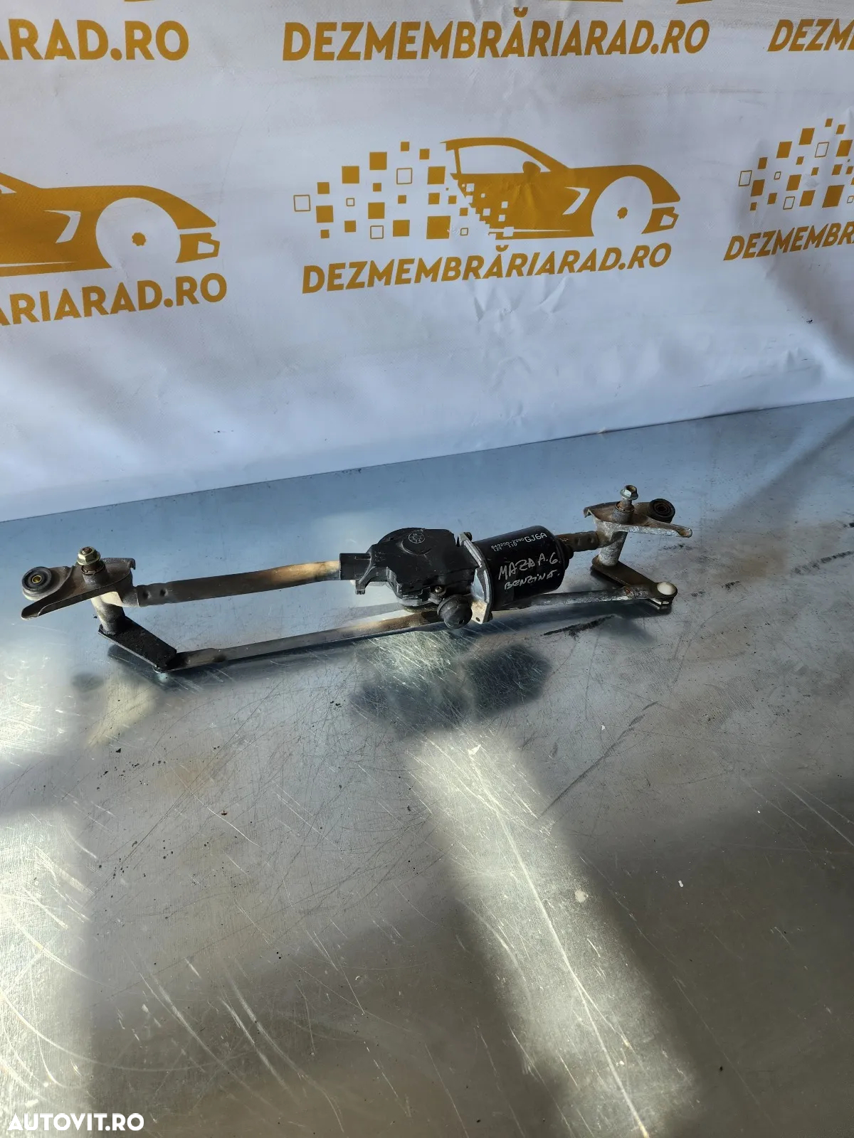 Ansamblu Motoras Stergatoare Mazda 6  Volan Stanga Europa - Dezmembrari Arad - 3