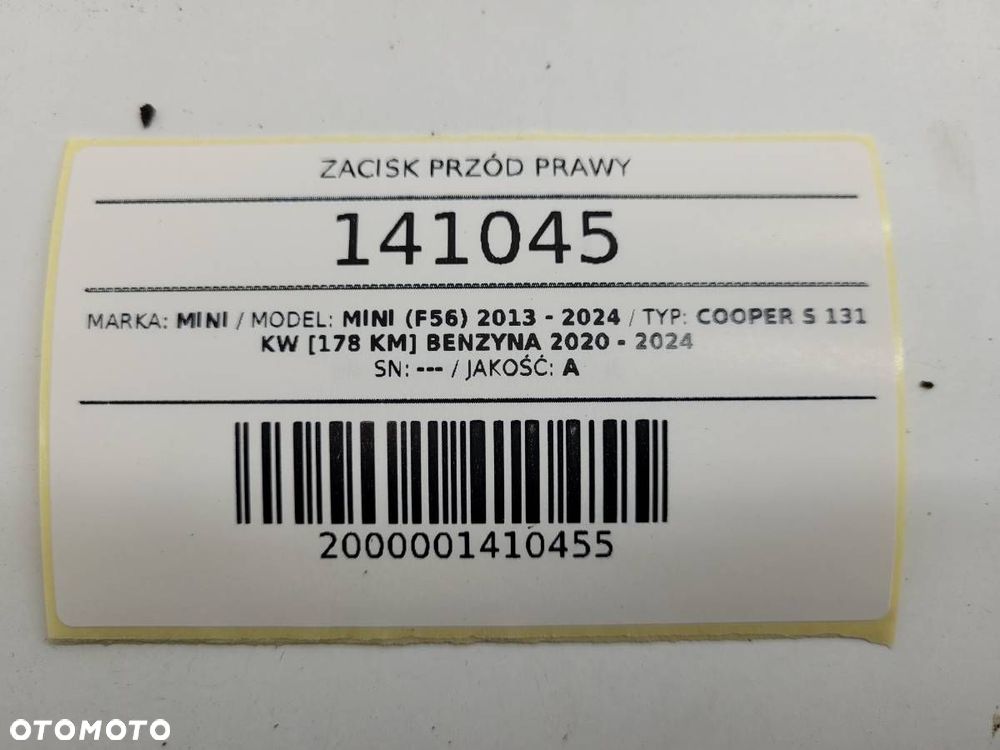 ZACISK PRZÓD PRAWY MINI COOPER S F56 2024 - 9