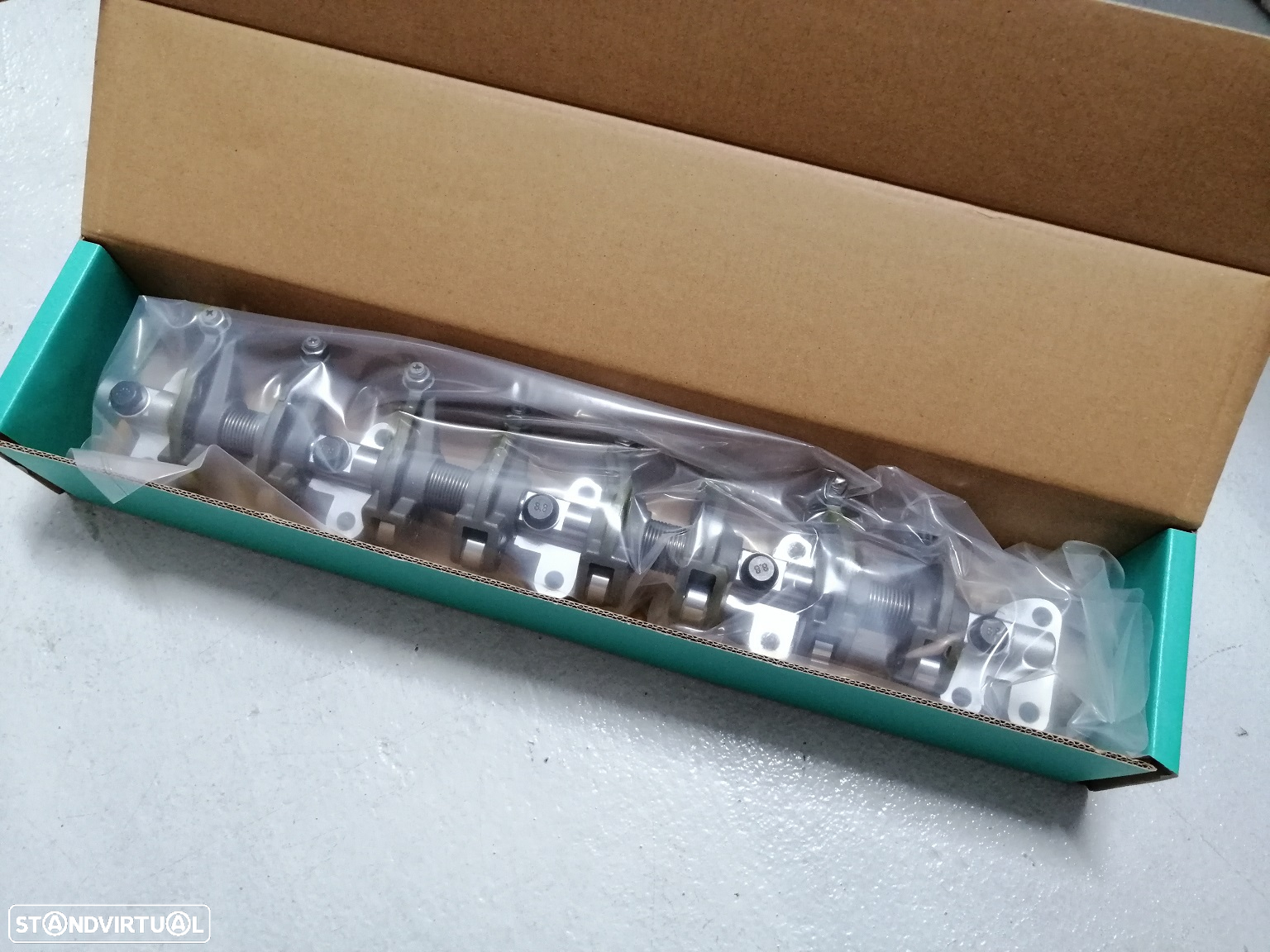 Veio completo com chumaceiras e martelos Motor Mitsubishi L200 Hyundai H1 2.5 4D56 - 3