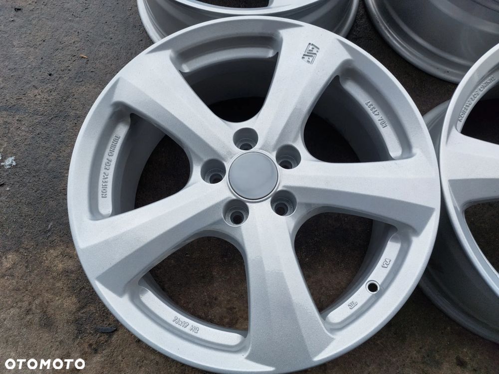 AUDI A4 A3 FELGI ALUMINIOWE R17 7J ET32 5X112 ODŚWIEŻONE JAK NOWE ! - 2