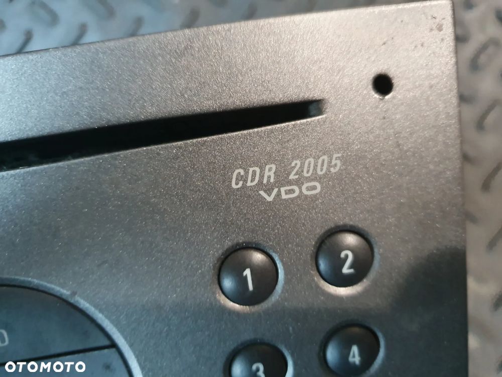 OPEL VECTRA C III RADIO 24441224 CDR 2005 - 2