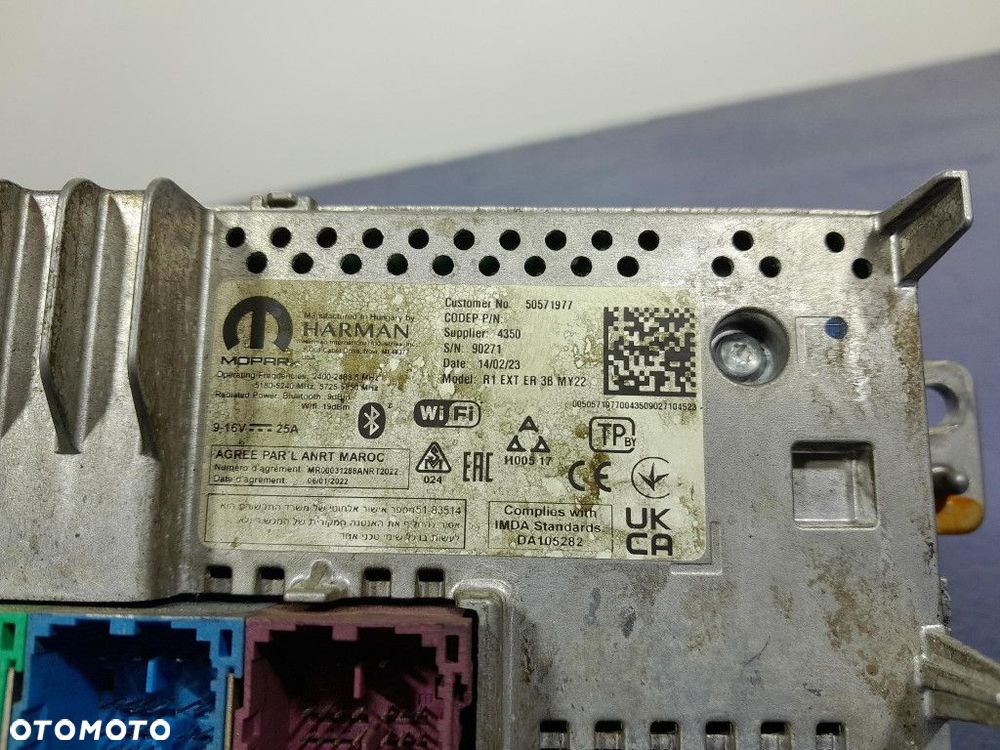 ALFA ROMEO TONALE RADIO NAWIGACJA MODUŁ TUNER 50571977 - 4