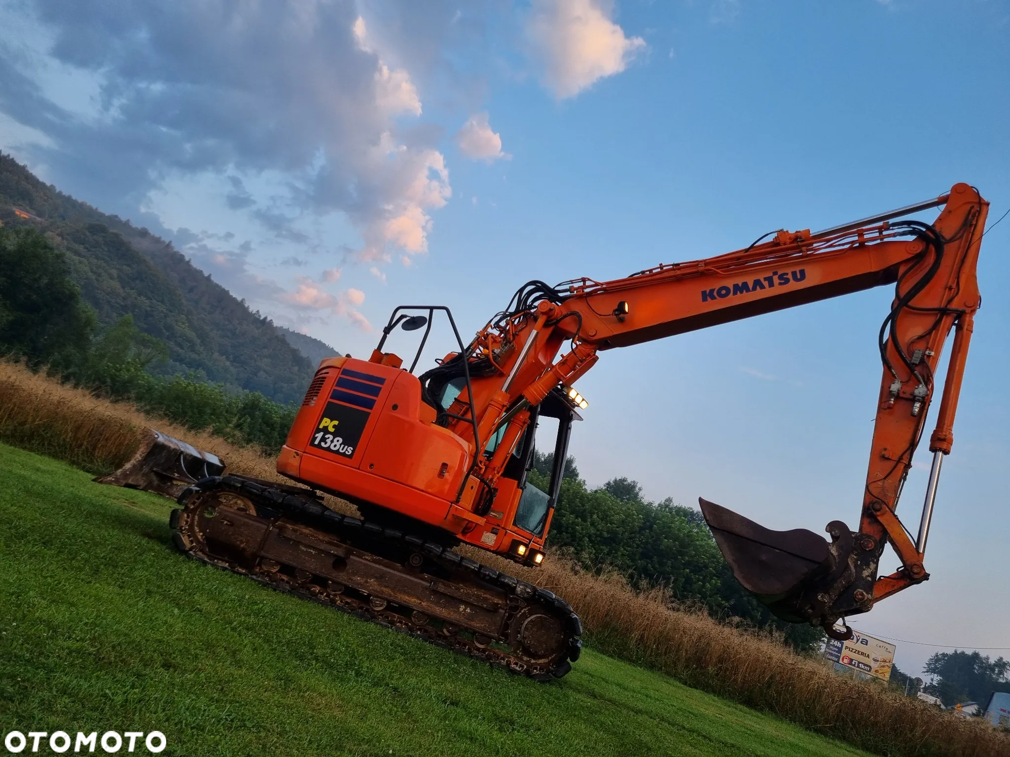Komatsu Koparka 15 ton PC138US-10 3x Łamane ramię Klima 2017r z Norwegii 5100mt centr.smarowanie Jak Nowa z Norwegii - 6