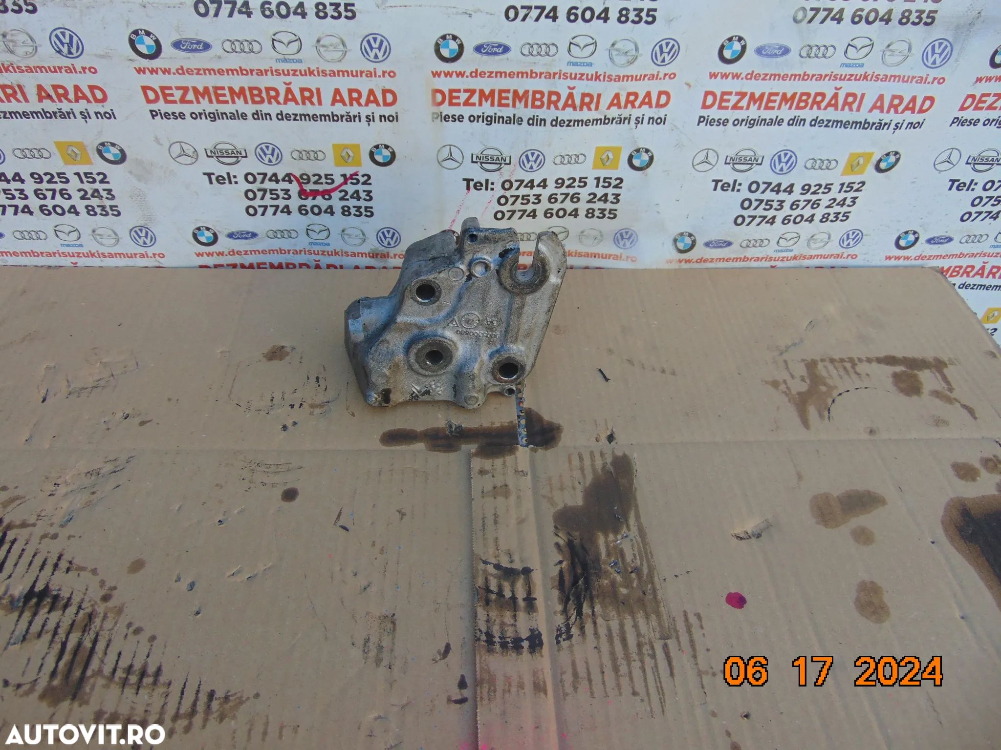 Suport motor Peugeot Boxer 2,0 citroen jumper  2.0 euro 6 dupa 2016 cod 9805300680 - 1