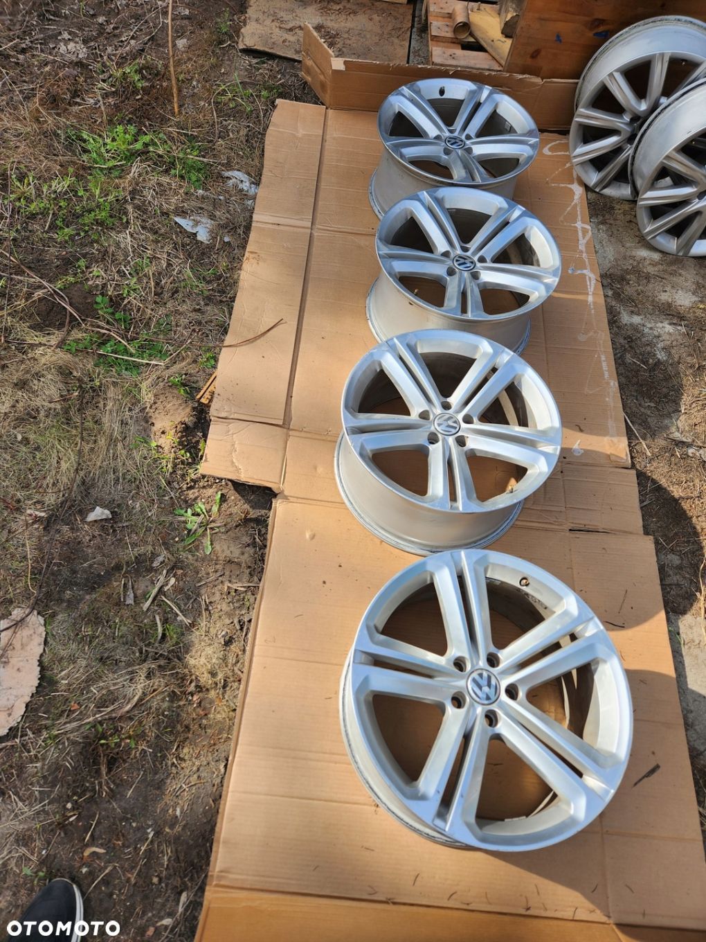 FELGI KOMPLET VW TIGUAN R-LINE 9Jx19H2 ET33 5x112 - 1