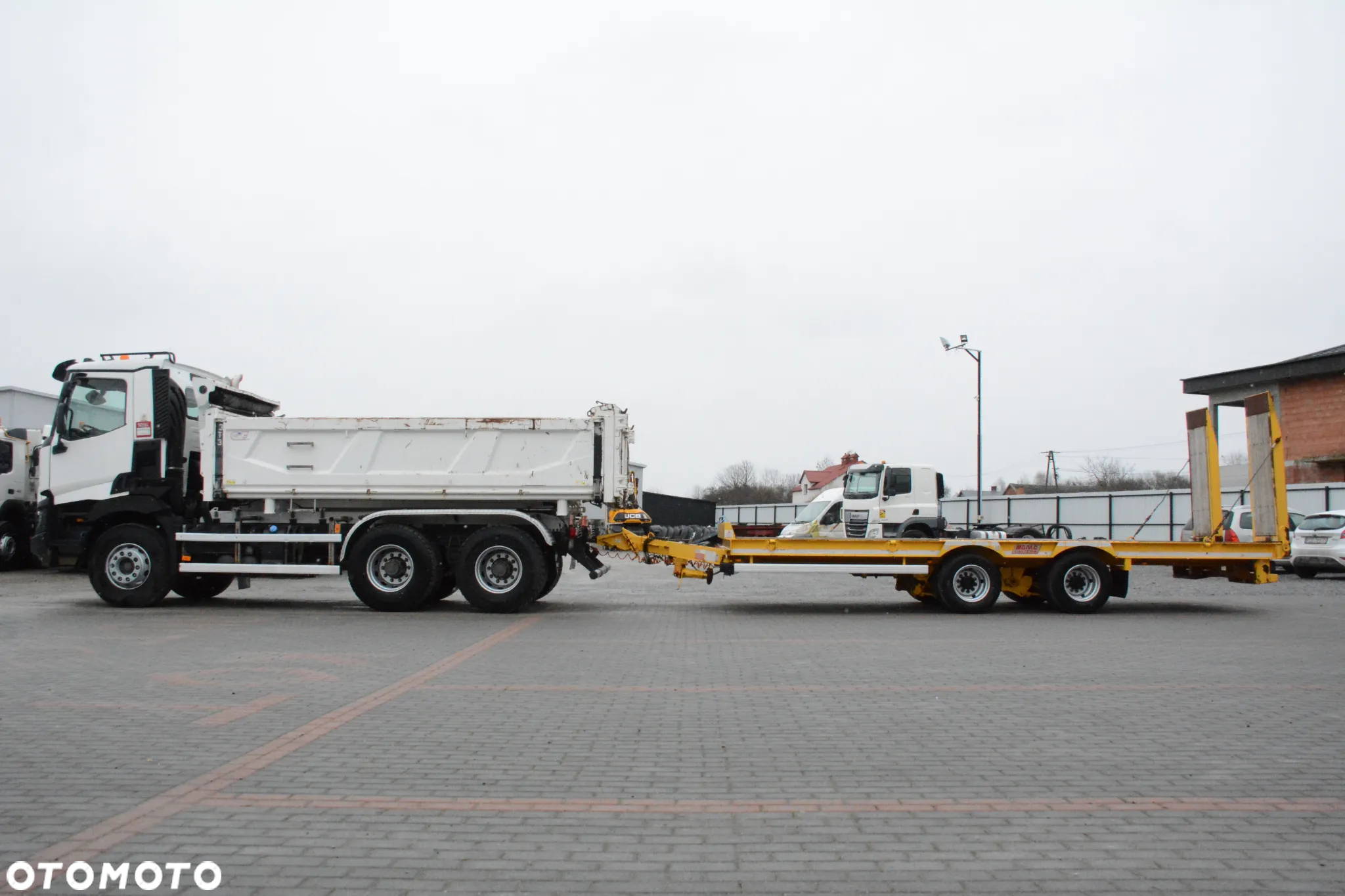 Renault C380 + przyczepa niskopodwoziowa AMC / 6x4 / 2014r / Hydroburta - 19