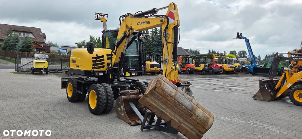 Terex <<Terex\Yanmar B75W, 2017 rok,2 łyżki+widły, 6100Mtg,z Niemiec!>>>> - 4