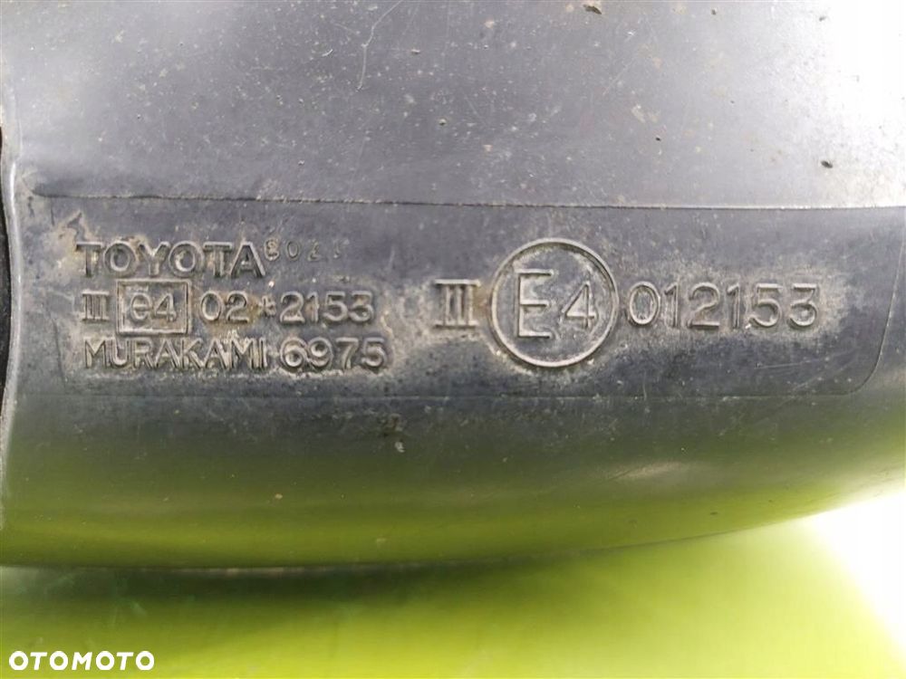 Lusterko prawe elektryczne Toyota Corolla Verso I 2001-2004 012153 ORYGINAŁ - 6