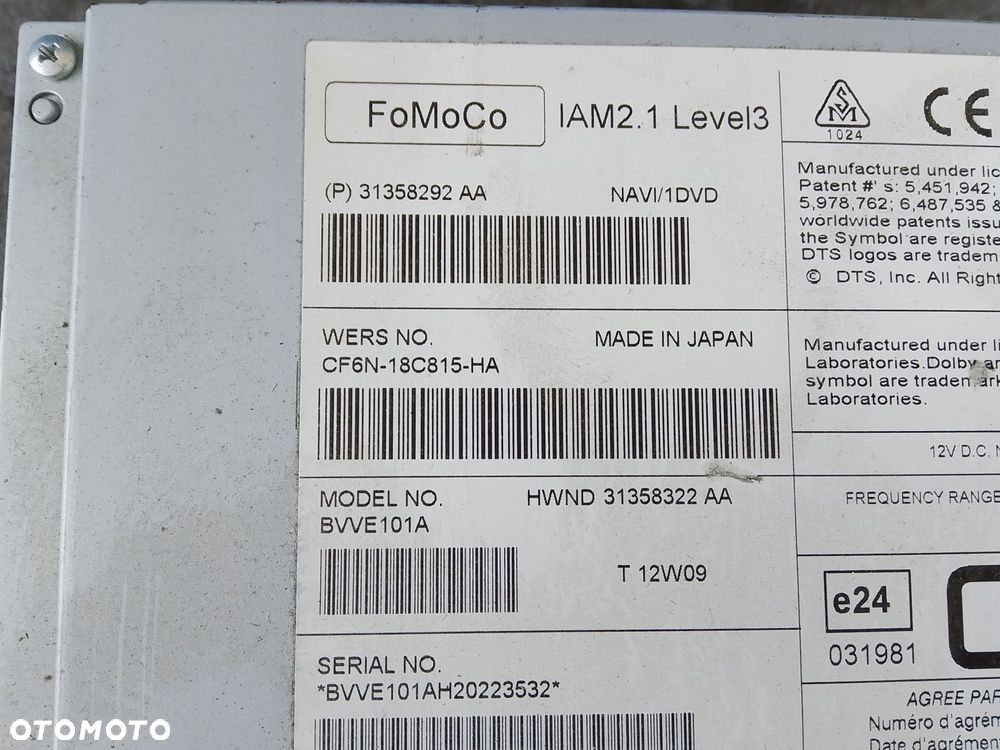 czytnik nawigacji volvo v70 iii cf6n-18c815-ha - 5